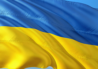 Flagge Ukraine